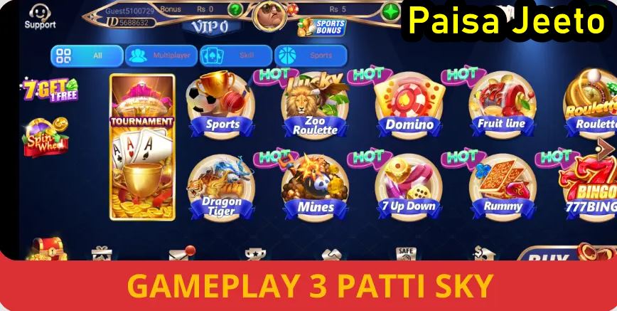 3 Patti Sky Game