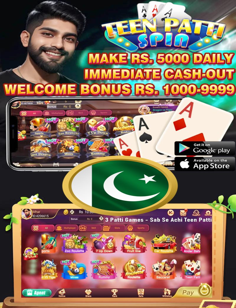 3 patti spin game pakistan
